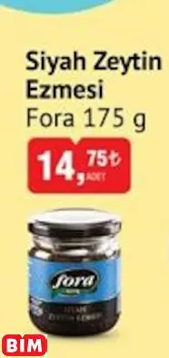 FORA SİYAH ZEYTİN EZMESİ